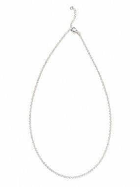 Sterling Silver Fine Cable Chain Dainty Necklace Brand New